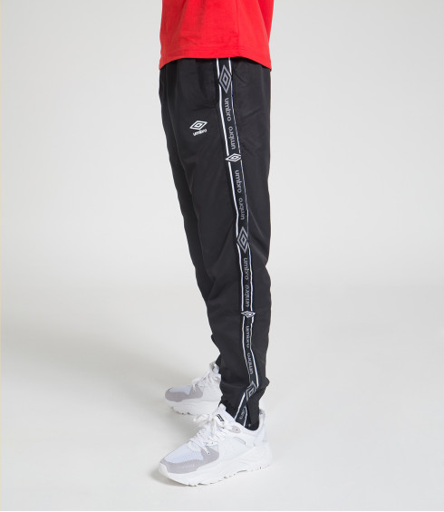 PANTALON AVEC BANDE TISSEE AUTHENTIC NOIR PANTALON AVEC BANDE TISSEE AUTHENTIC NOIR