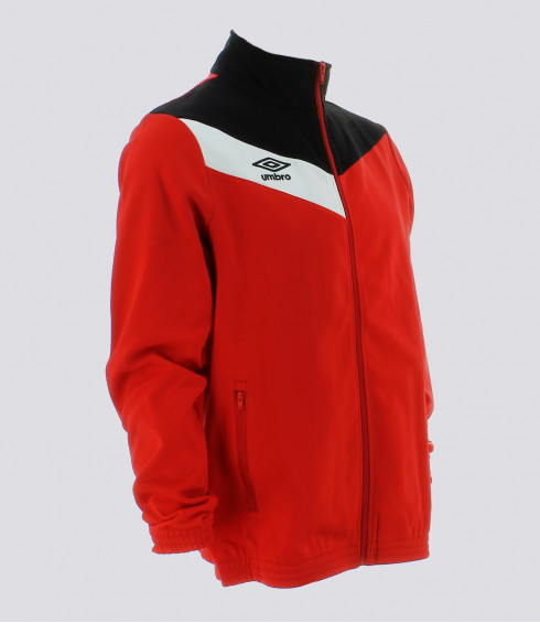 VESTE TEAMWEAR ROUGE NOIR BLANC HOMME