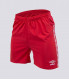 SHORT DE SPORT TEAMWEAR ROUGE HOMME