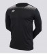 T-SHIRT MANCHES LONGUES TEAMWEAR NOIR BLANC HOMME