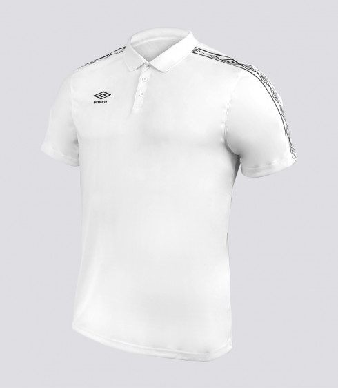 POLO TEAMWEAR BLANC HOMME