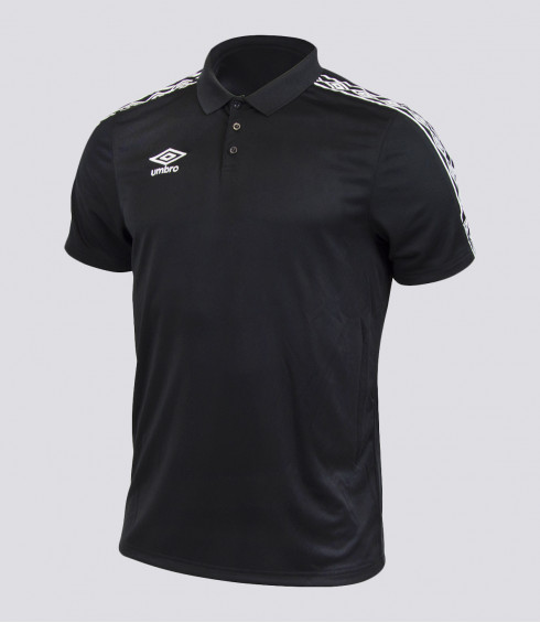 POLO TEAMWEAR NOIR BLANC HOMME