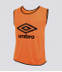 CHASUBLE DE SPORT TEAMWEAR ORANGE FLUO NOIR MIXTE