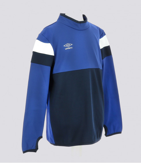 T-SHIRT MANCHES LONGUES COL MONTANT BLEU MARINE BLANC JUNIOR T-SHIRT MANCHES LONGUES COL MONTANT BLEU MARINE BLANC JUNIOR