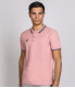 POLO COTON PIQUE ROSE FLAMINGO