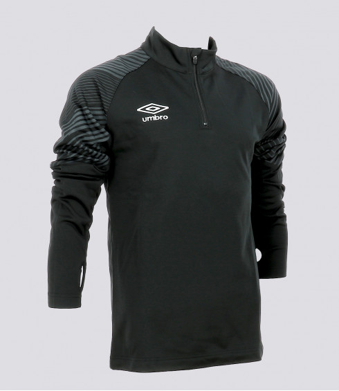 SWEAT ENTRAINEMENT LEAGUE 1/2 ZIP NOIR