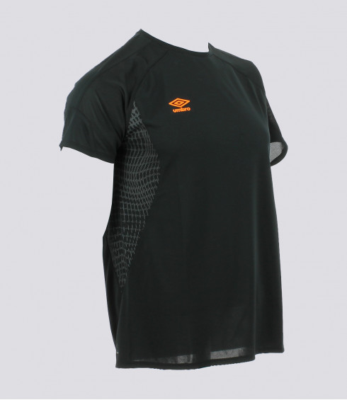 T-Shirt De Sport Polyester - Tshirt noir pour homme - Umbro © Officiel