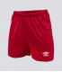 SHORT DE FOOTBALL ROUGE