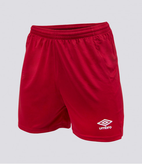 SHORT DE FOOTBALL ROUGE