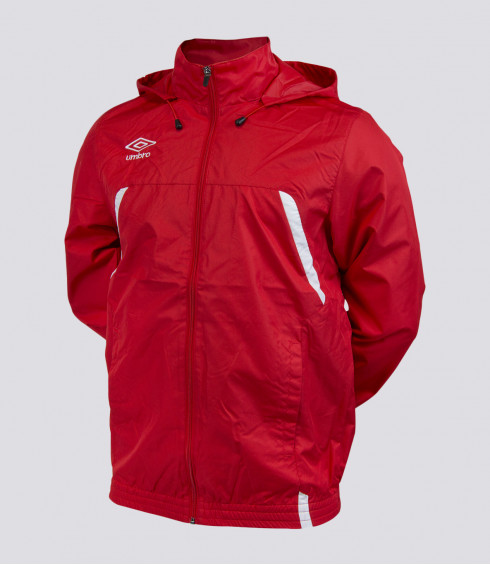 COUPE-VENT A CAPUCHE ROUGE BLANC HOMME COUPE-VENT A CAPUCHE ROUGE BLANC HOMME