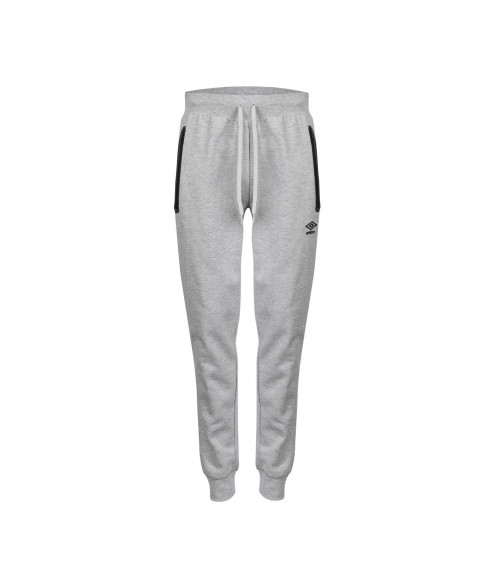 Sb Cuffed Fleece - Pantalon gris clair pour homme - Umbro © Officiel