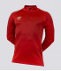 SWEAT ENTRAINEMENT LEAGUE 1/2 ZIP ROUGE