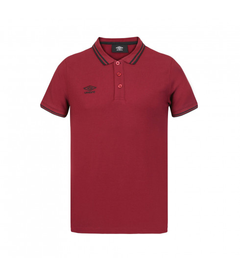 POLO BASIC BORDEAUX HOMME