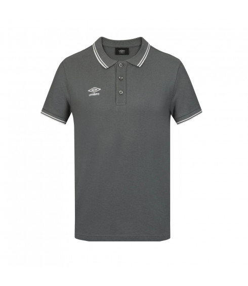 POLO COTON PIQUE NOIR CHINE