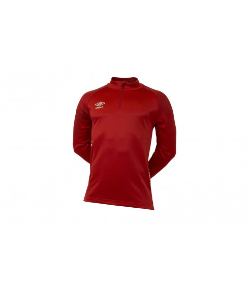 SWEAT ENTRAINEMENT LEAGUE 1/2 ZIP ROUGE