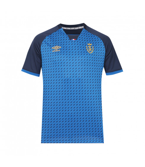 STADE DE REIMS AWAY JERSEY BLEU MARINE OR STADE DE REIMS AWAY JERSEY BLEU MARINE OR