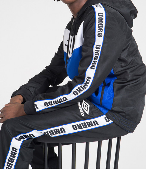 ENSEMBLE VESTE ET PANTALON STREET NOIR ET BLEU ENSEMBLE VESTE ET PANTALON STREET NOIR ET BLEU