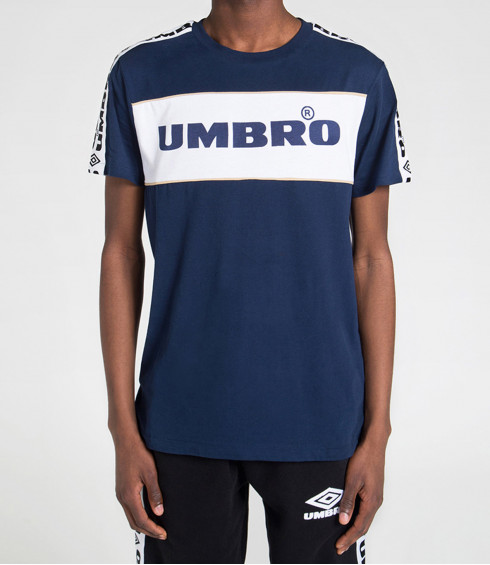 T-SHIRT COTON BANDE TISSEE STREET MARINE MIXTE T-SHIRT COTON BANDE TISSEE STREET MARINE MIXTE