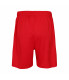 SHORT DE FOOTBALL ROUGE