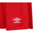 SHORT DE FOOTBALL ROUGE