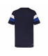 T-SHIRT TEAMWEAR MARINE ROYAL BLANC HOMME