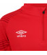 SWEAT ENTRAINEMENT LEAGUE 1/2 ZIP ROUGE