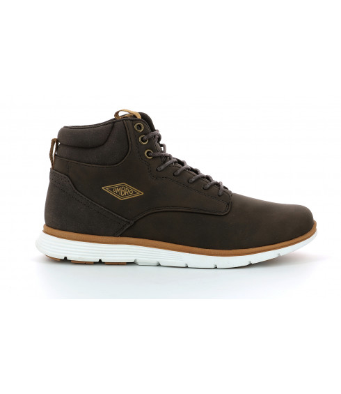 UM JAGGY LACE MARRON FONCE