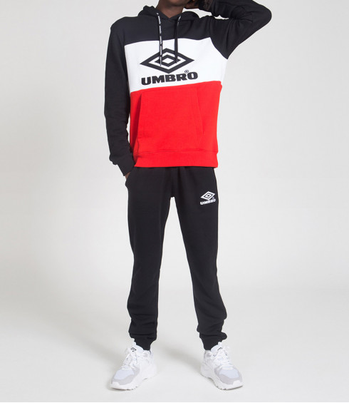 ENSEMBLE SWEAT ET PANTALON JOGGING NOIR ET ROUGE ENSEMBLE SWEAT ET PANTALON JOGGING NOIR ET ROUGE