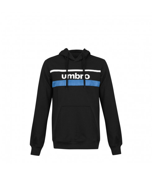 Sweat à capuche net noir homme - Umbro