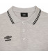POLO GRIS CHINE CLAIR HOMME