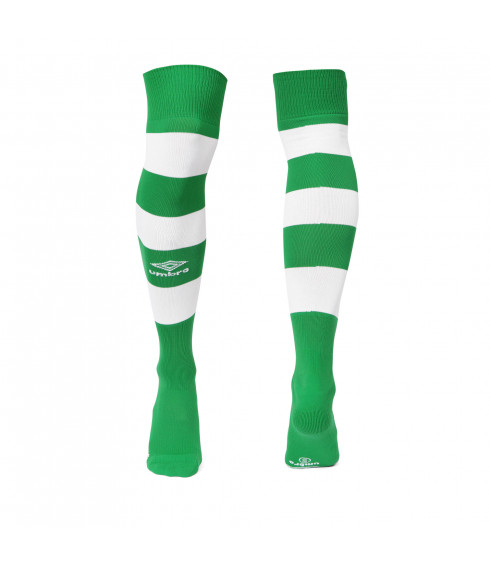 RUGBY SOCK VERT BLANC