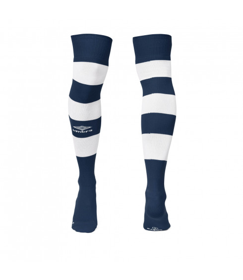 RUGBY SOCK MARINE BLANC