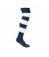 RUGBY SOCK MARINE BLANC