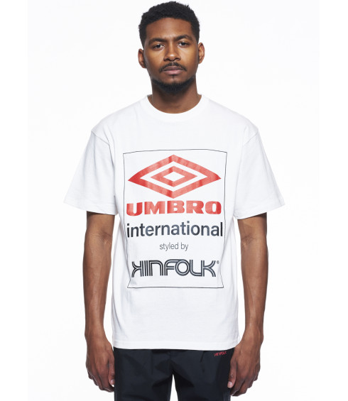 T-SHIRT KINFOLK BLANC HOMME T-SHIRT KINFOLK BLANC HOMME