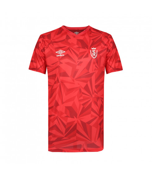 Stade de Reims Home Maillot de foot 2011 - 2012.