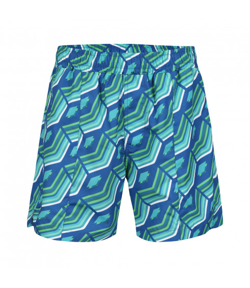 PRINTED SHORT QUETZALE GREEN  MULTI