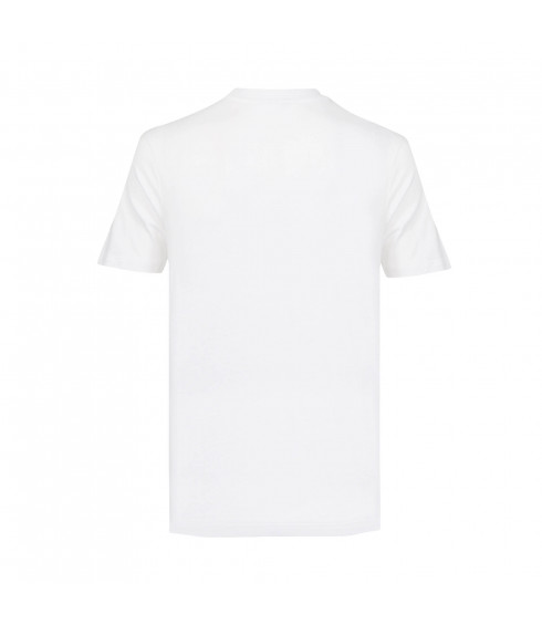 T-SHIRT COTON BIG LOGO BLANC HOMME T-SHIRT COTON BIG LOGO BLANC HOMME