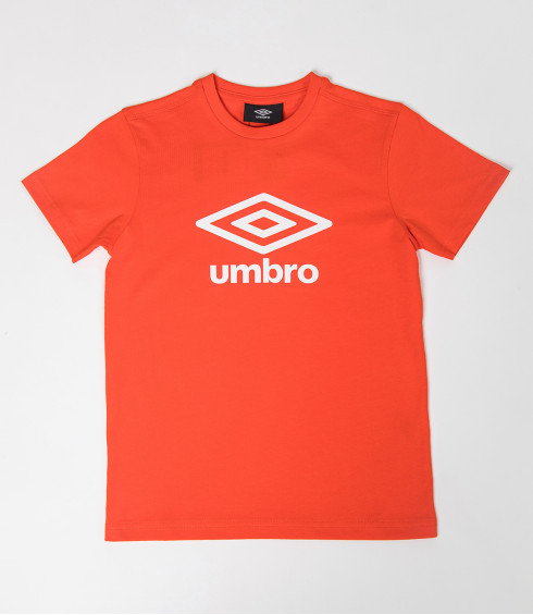 T-SHIRT COTON BIG LOGO ORANGE - JUNIOR T-SHIRT COTON BIG LOGO ORANGE - JUNIOR