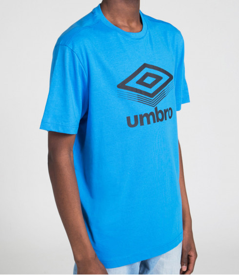 T-SHIRT COTON BIG LOGO BLEU T-SHIRT COTON BIG LOGO BLEU