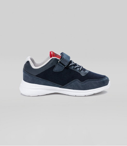 CHAUSSURES HOROD VLC MARINE ROUGE GRIS CLAIR - JUNIOR CHAUSSURES HOROD VLC MARINE ROUGE GRIS CLAIR - JUNIOR