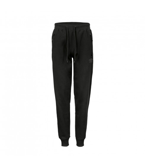 Sb Cuffed Fleece - Pantalon noir pour homme - Umbro © Officiel