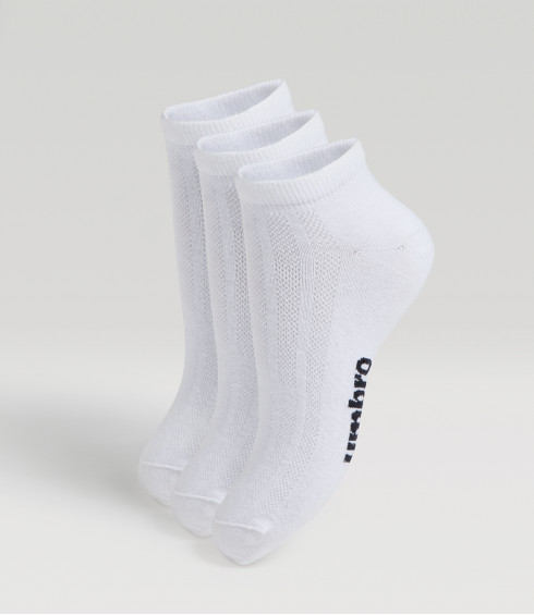 CHAUSSETTES INVISIBLES X3 BLANC CHAUSSETTES INVISIBLES X3 BLANC
