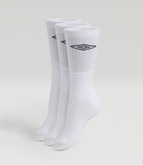 CHAUSSETTES TENNIS X3 BLANC P HOMME